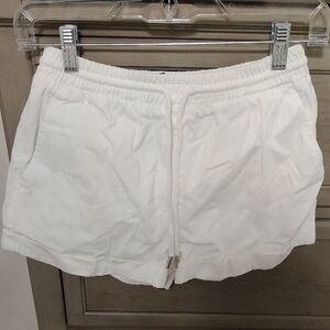 Women's White Shorts